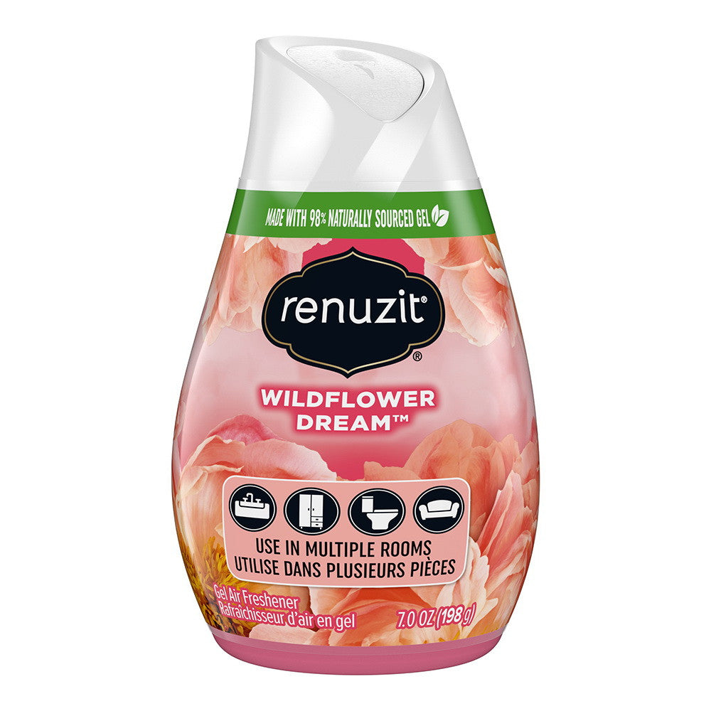 Renuzit Gel Air Freshener, Wildflower Dream, 7 Oz